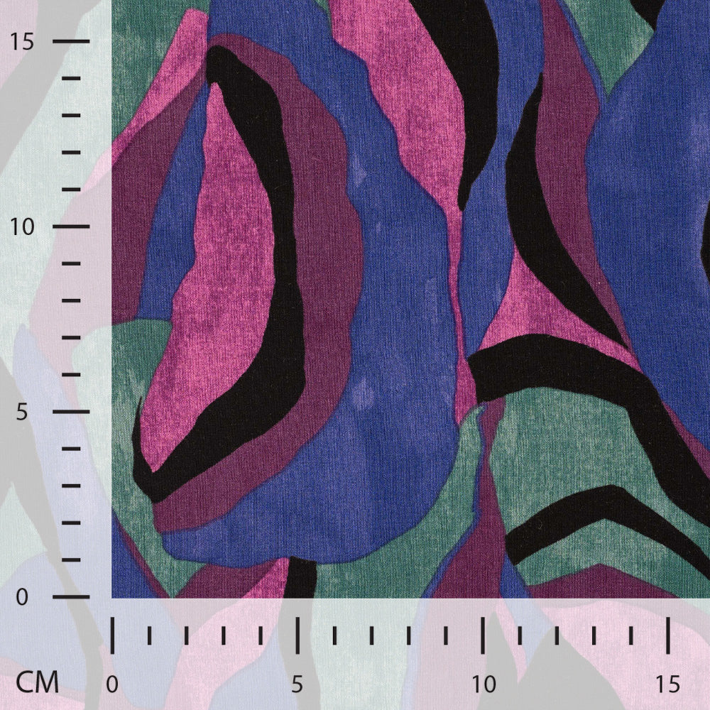 Purple Dream De Luxe Viscose Jersey Fabric