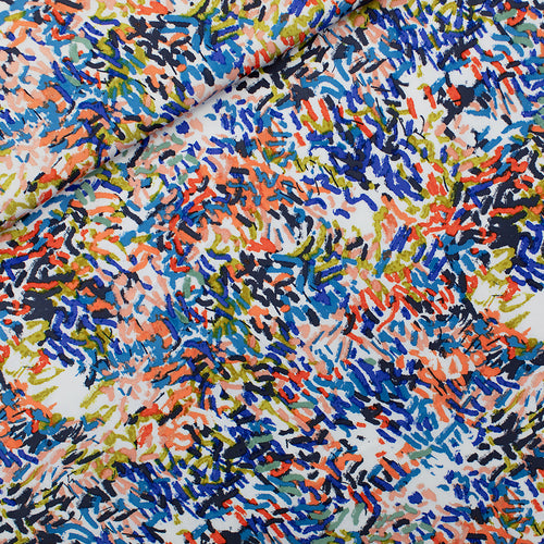 See You At Six - Paint Fun EcoVero Viscose Rayon Sateen