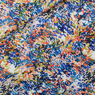 See You At Six - Paint Fun EcoVero Viscose Rayon Sateen