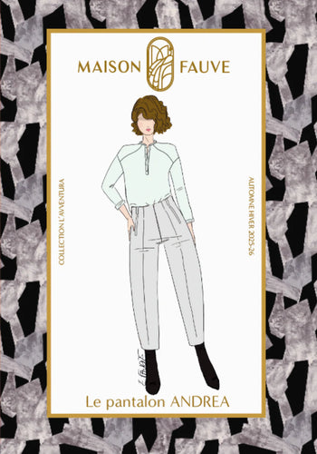 Maison Fauve - ANDREA trousers Paper Sewing Pattern