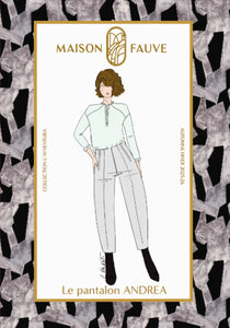 Maison Fauve - ANDREA trousers Paper Sewing Pattern