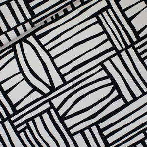 See You At Six - Permecube Linen Viscose Fabric