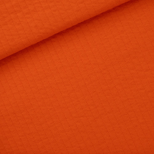 See You At Six - Flame Red Quilted Knit Extra Wide