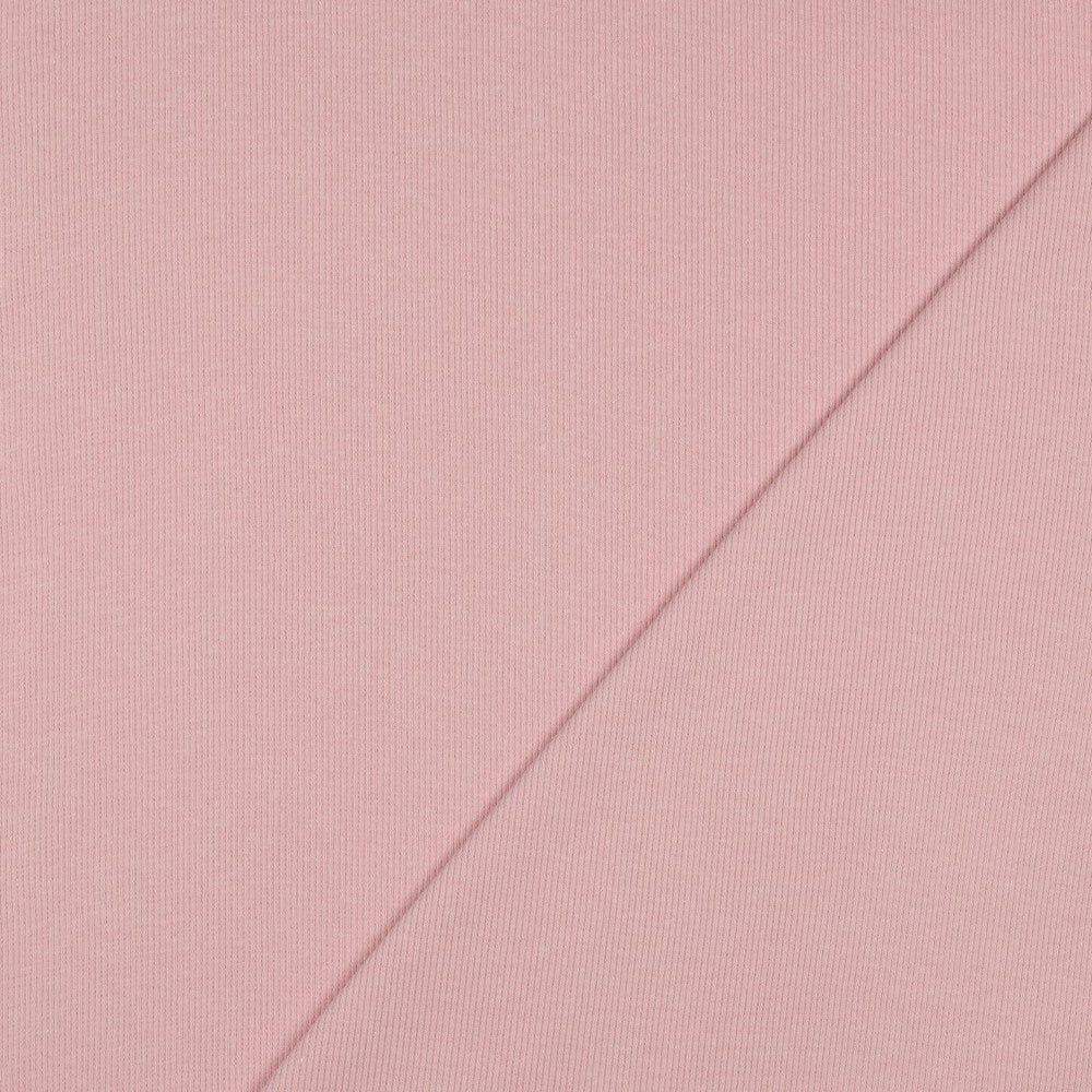 Blush Organic Ribbed Tubular Cuff Ribbing