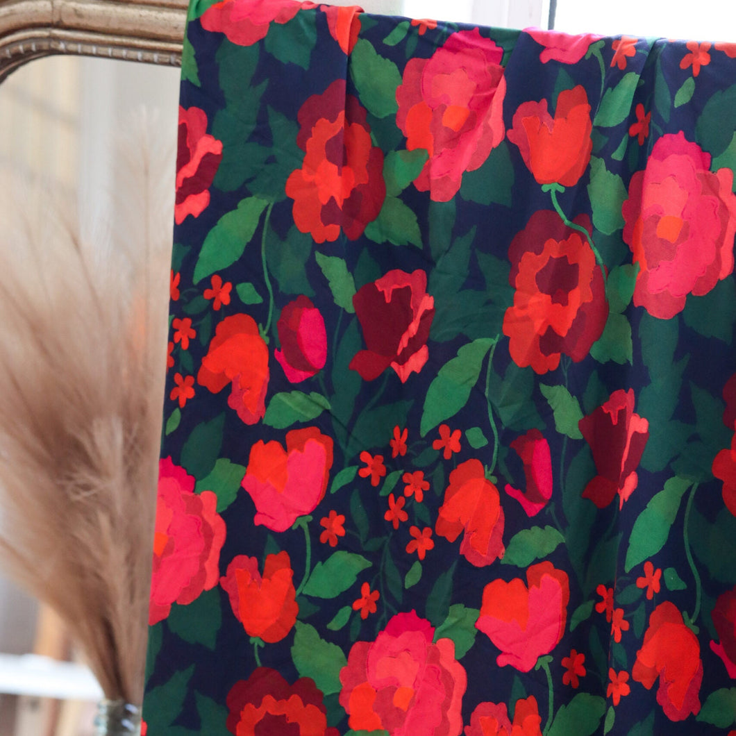 Lise Tailor - The Rose Garden Viscose Fabric with LENZING™ ECOVERO™ fibers