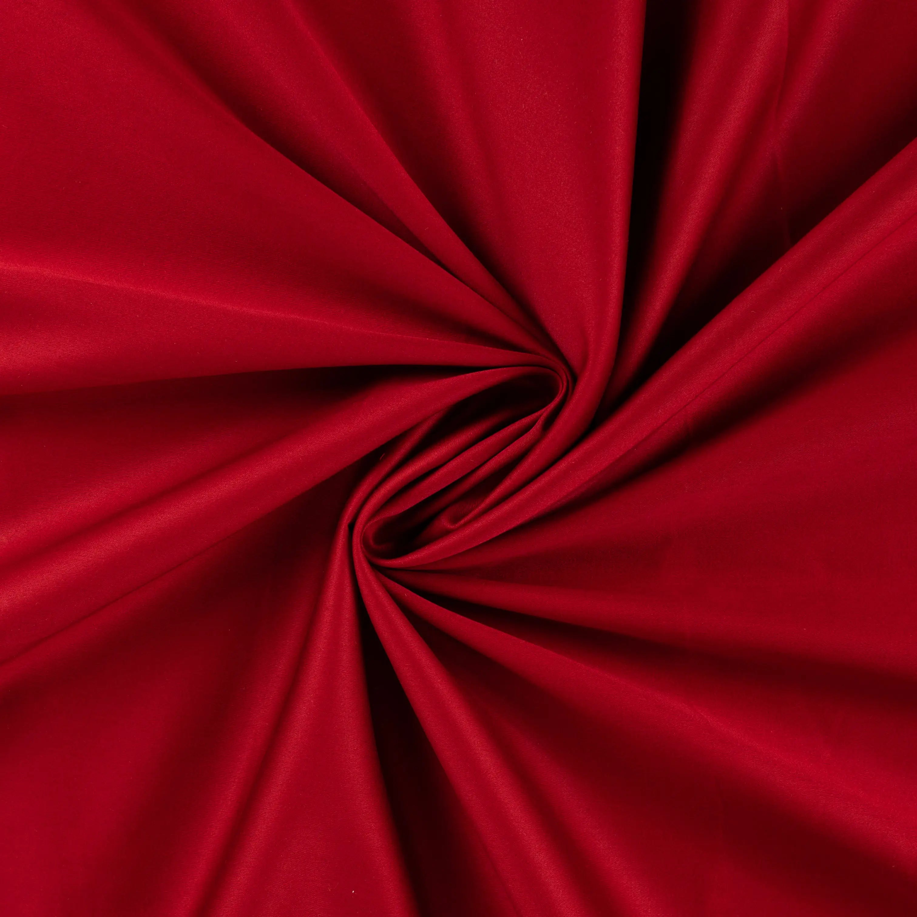 Plain Cotton Sateen Fabric in Various Colours