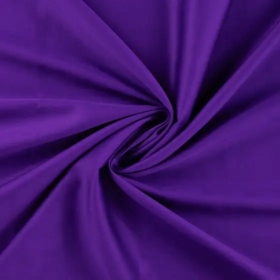 Plain Cotton Sateen Fabric in Various Colours