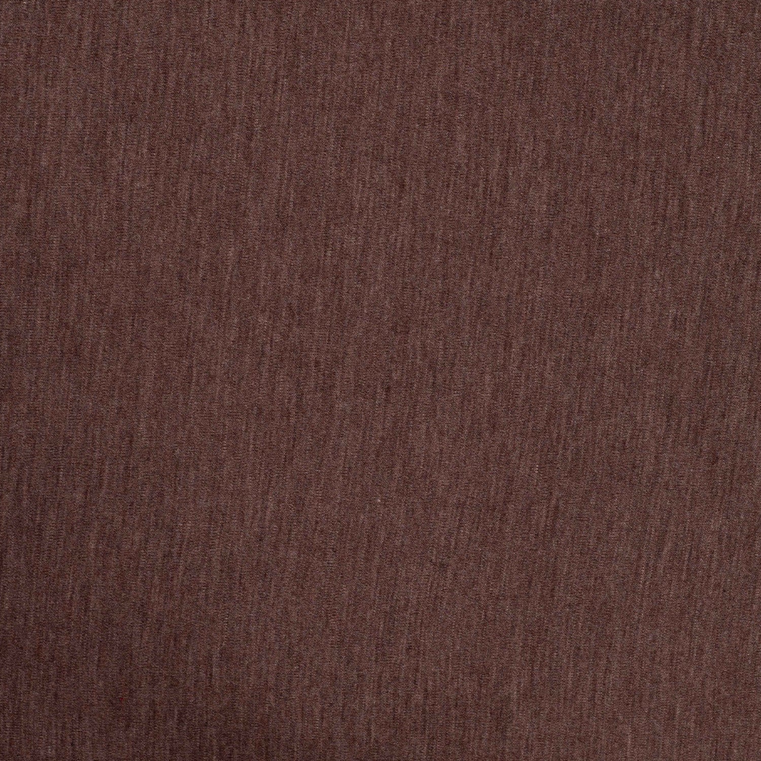 Pure Merino Wool Sweater Knit in Brown Melange