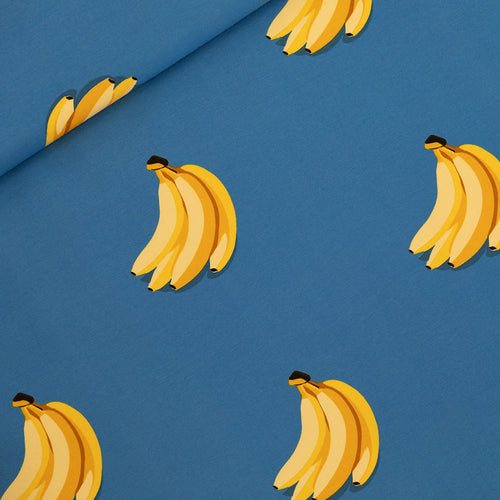 See You At Six - Bananas Sea of Belize Blue French Terry