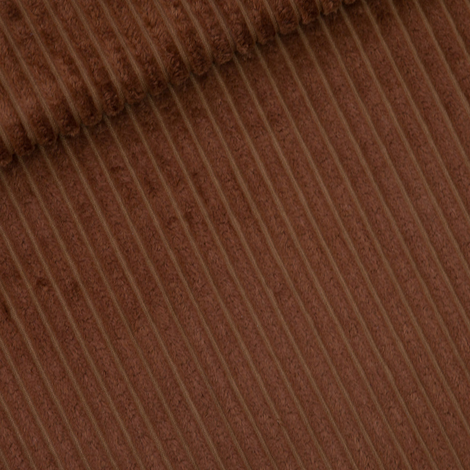 See You at Six - Rustic Brown Wide Rib Cotton Corduroy