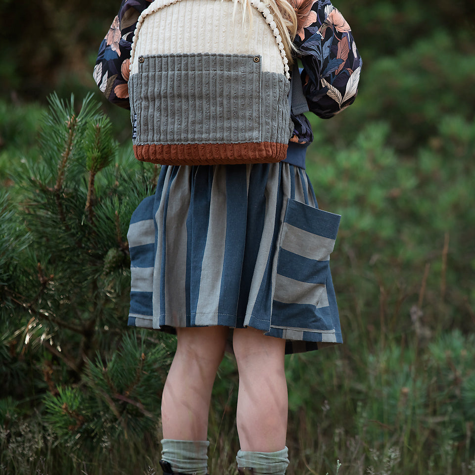 See You at Six - Rustic Brown Wide Rib Cotton Corduroy