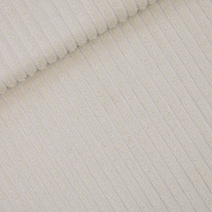 See You at Six - Sand Shell Wide Rib Cotton Corduroy