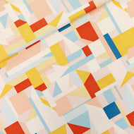 See You At Six -Cubistics Off-White Cotton Canvas Gabardine Twill