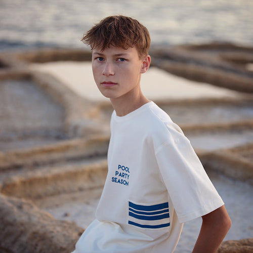 See You At Six - Off-White Plain French Terry