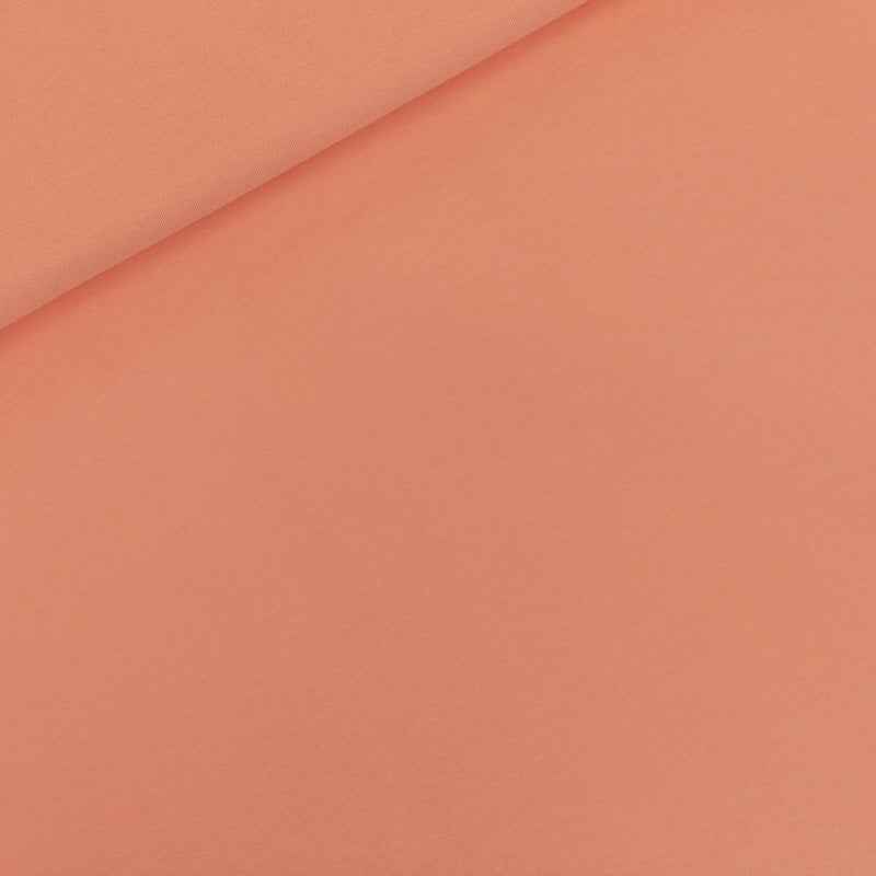 See You At Six - Papaya Punch Pink Plain French Terry