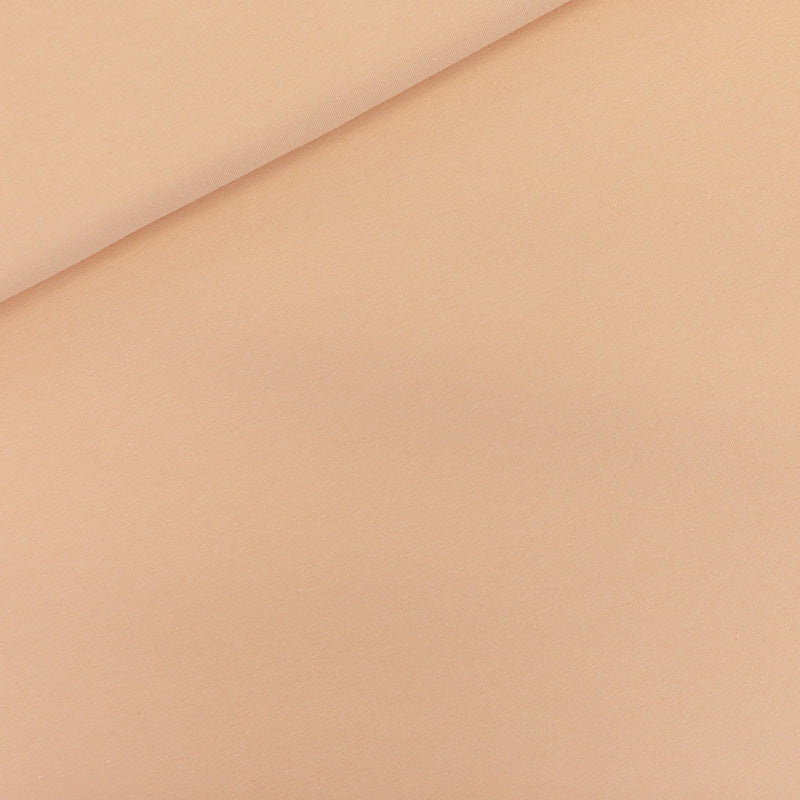 See You At Six - Peachy Cream Plain French Terry