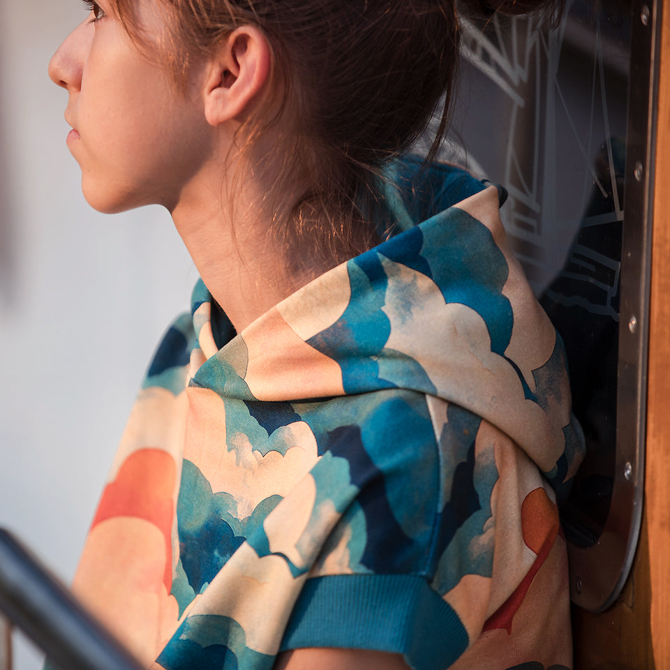 REMNANT 1.15 metre - See You At Six - Cool Clouds French Terry