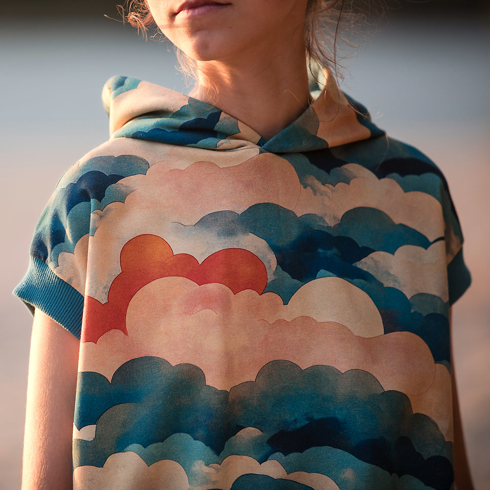 REMNANT 1.15 metre - See You At Six - Cool Clouds French Terry