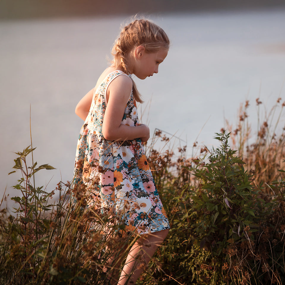 See You At Six - Flower Painting French Terry