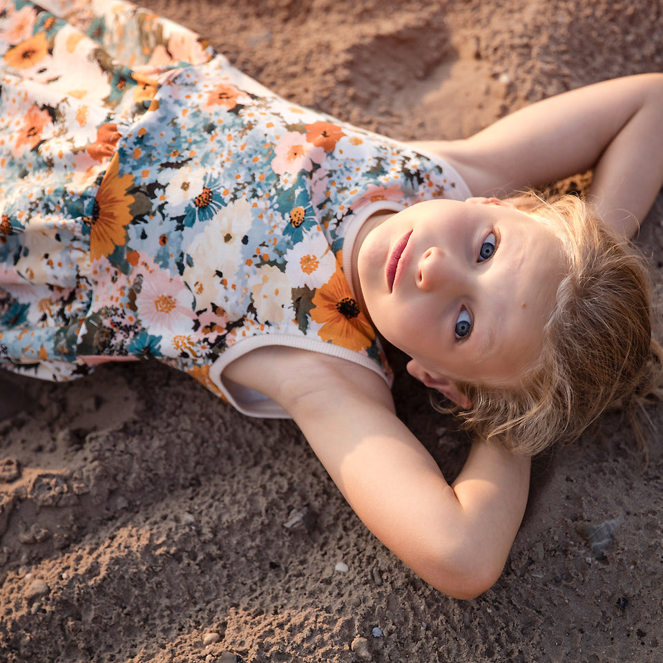 See You At Six - Flower Painting French Terry