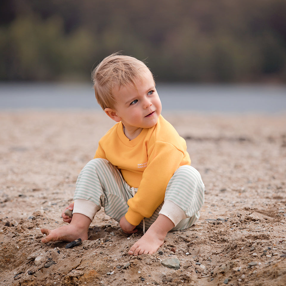 See You At Six - Banana Yellow 3 Thread French Terry Extra Wide