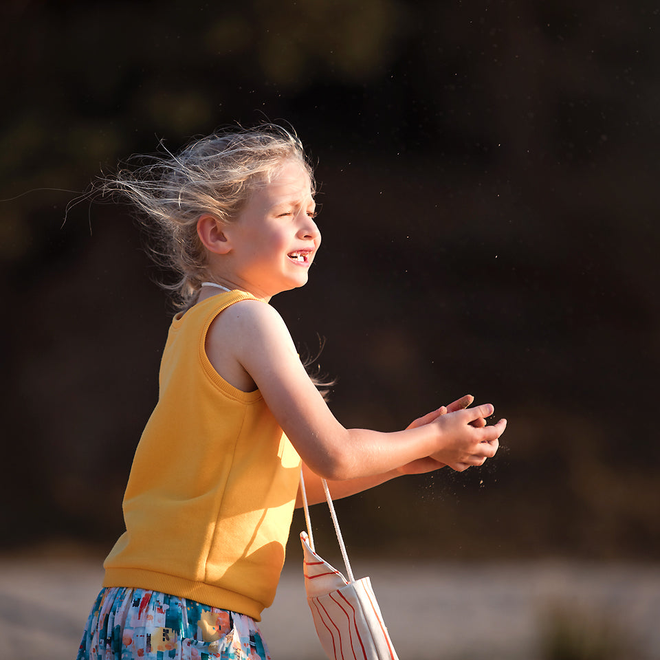 See You At Six - Banana Yellow 3 Thread French Terry Extra Wide