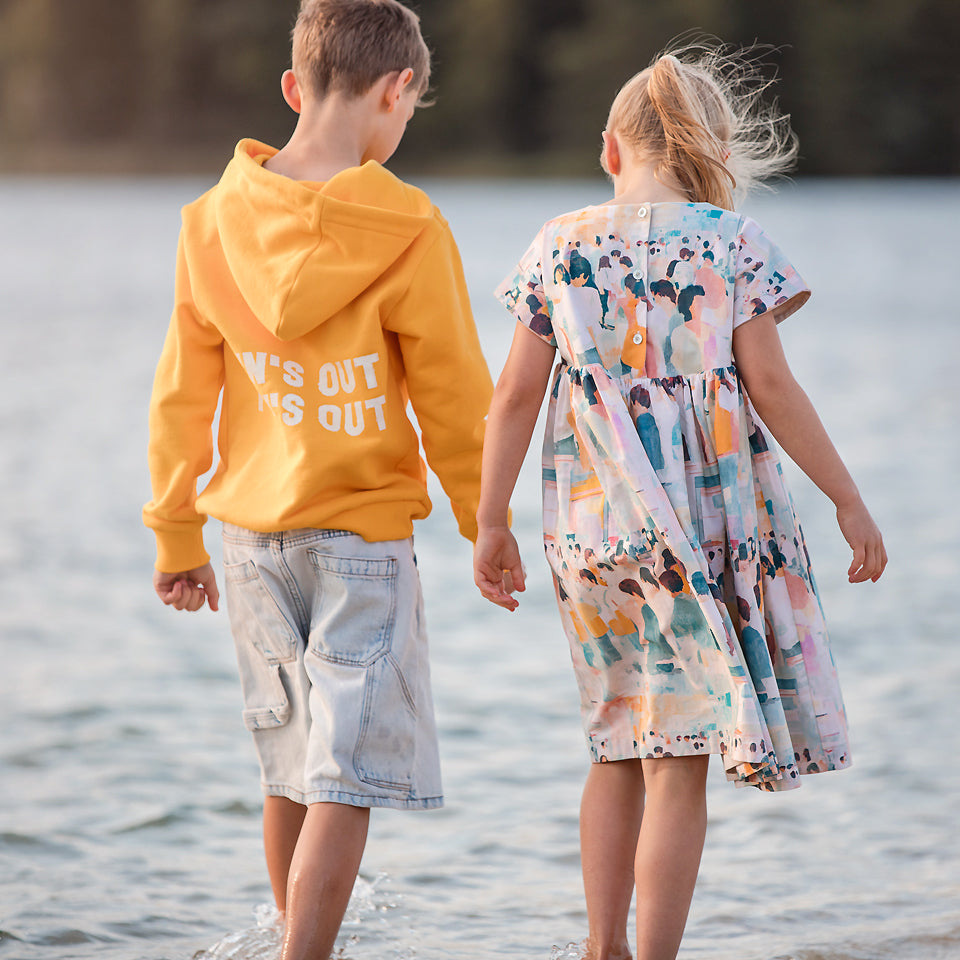 See You At Six - Banana Yellow 3 Thread French Terry Extra Wide