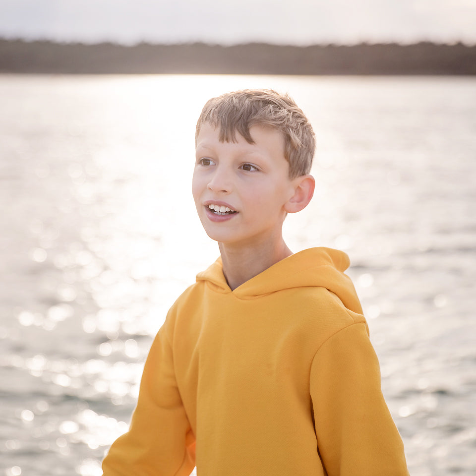 See You At Six - Banana Yellow 3 Thread French Terry Extra Wide