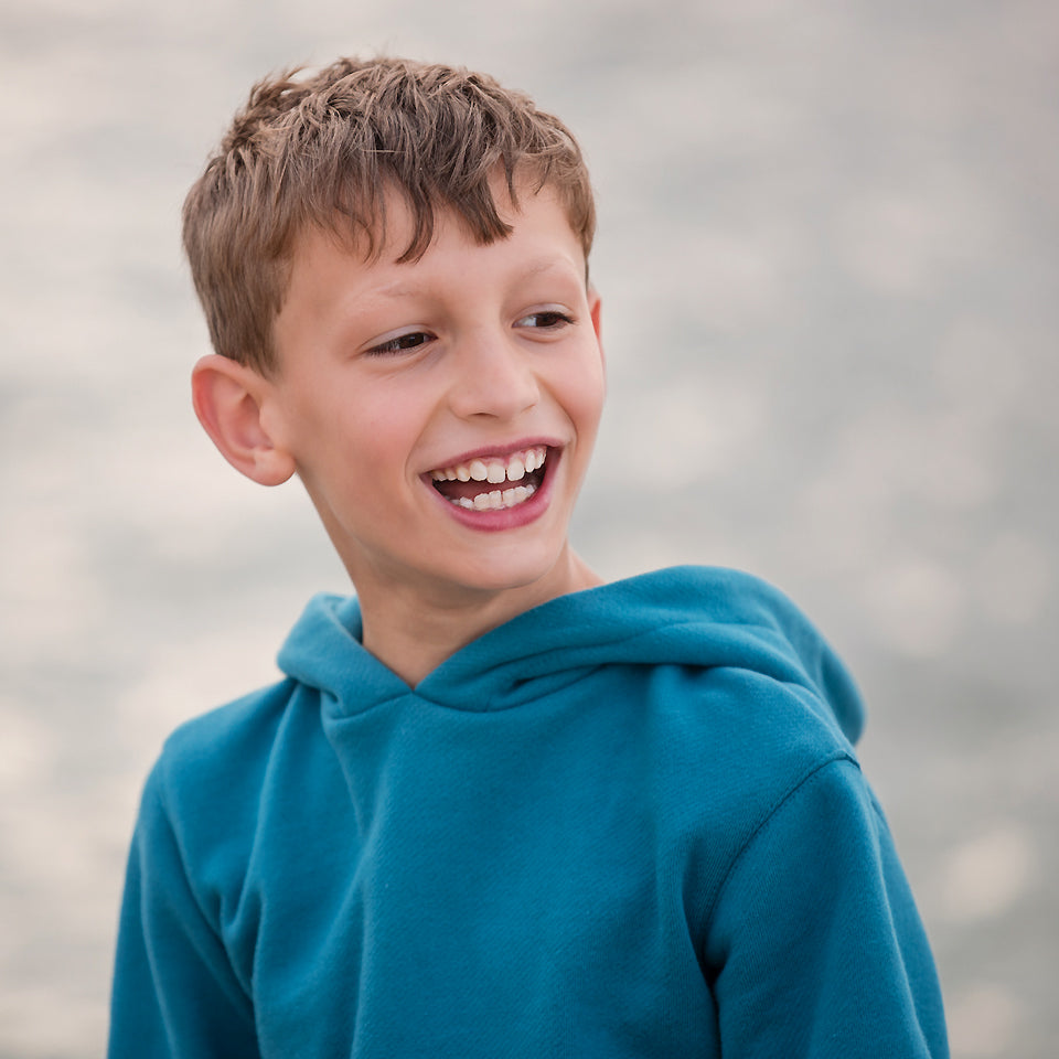 See You At Six - Lagoon Blue 3 Thread French Terry Extra Wide