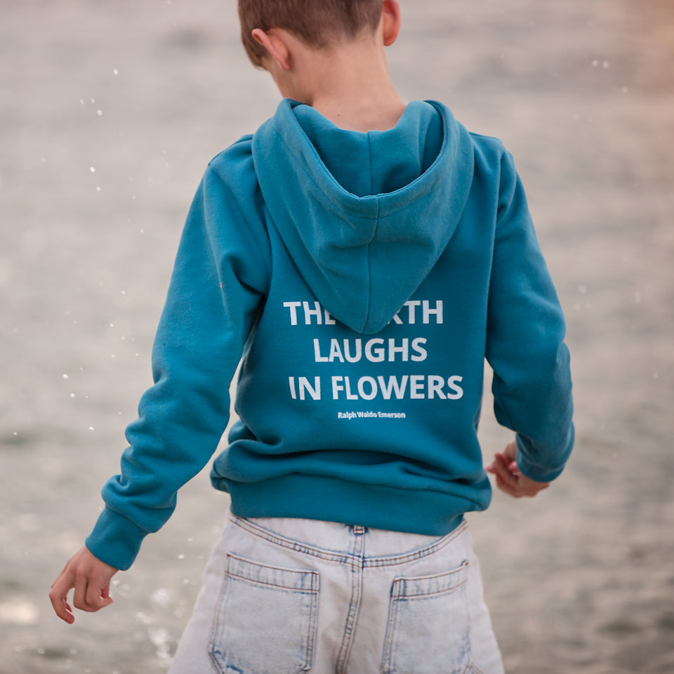 See You At Six - Lagoon Blue 3 Thread French Terry Extra Wide