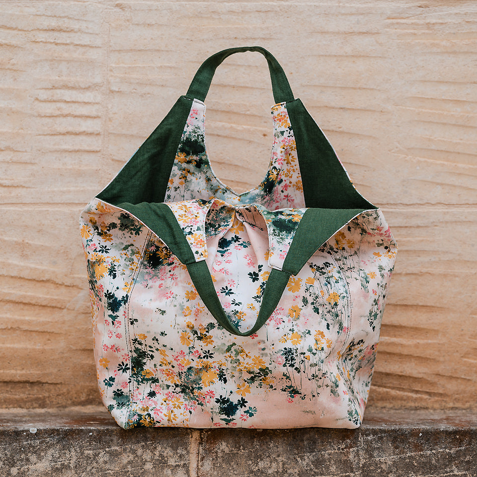 See You At Six - Garden Sky Cotton Canvas Gabardine Twill