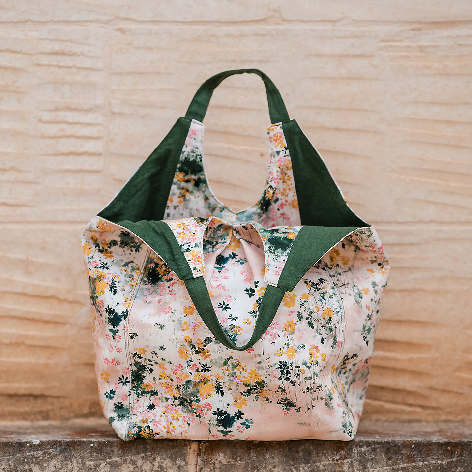 See You At Six - Garden Sky Cotton Canvas Gabardine Twill