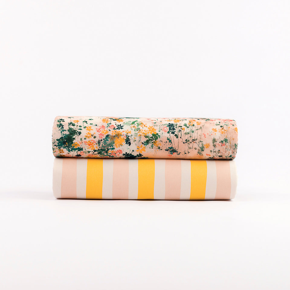 See You At Six - Garden Sky Cotton Double Gauze
