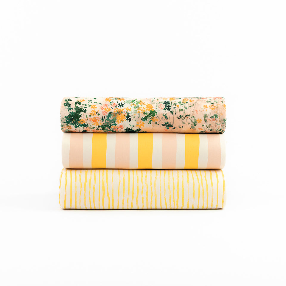 See You At Six - Garden Sky Cotton Double Gauze