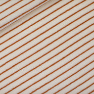 See You At Six - Horizontals in Papyrus Crème Sponge Terry Cloth Extra Wide