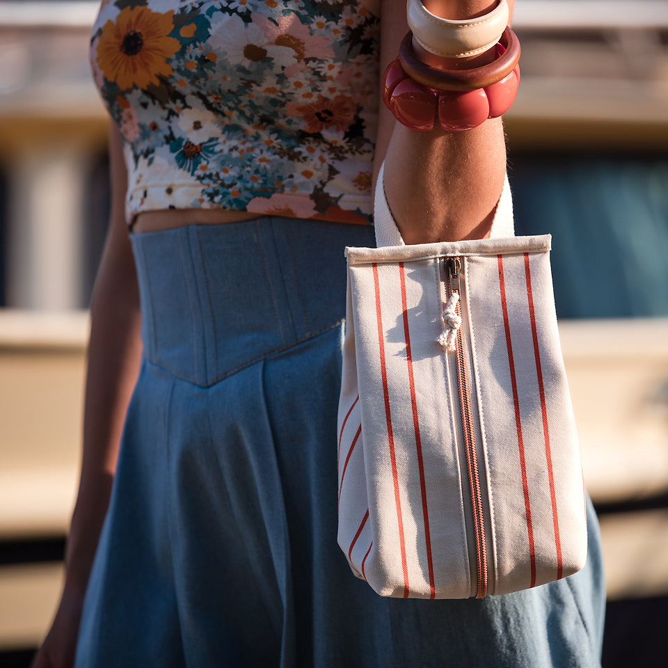 See You At Six - Horizontals NN Cotton Canvas Gabardine Twill