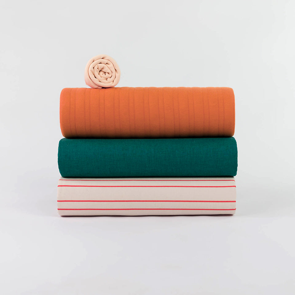 See You At Six - Horizontals NN Cotton Canvas Gabardine Twill