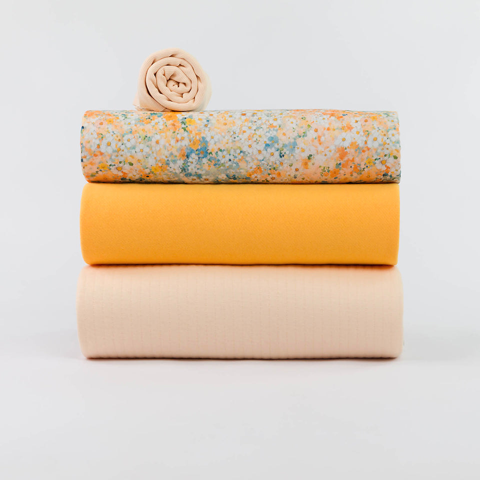 See You At Six - Lots of Flowers Cotton Double Gauze