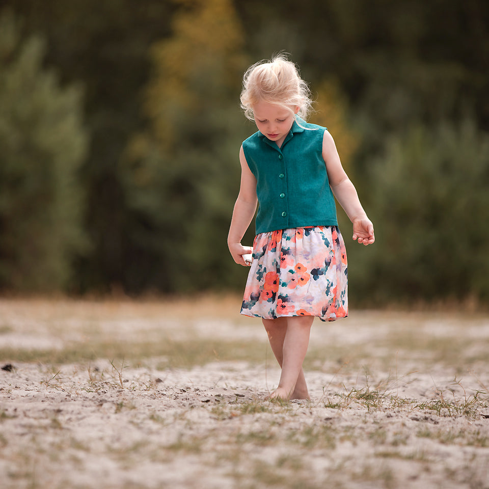 See You At Six - Misty Rose Viscose Rayon Fabric