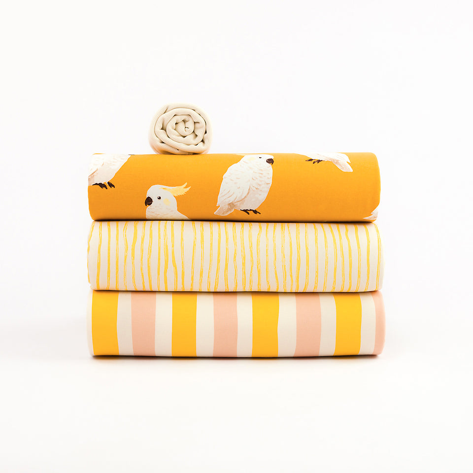 See You At Six - Papyrus Crème Ribbing