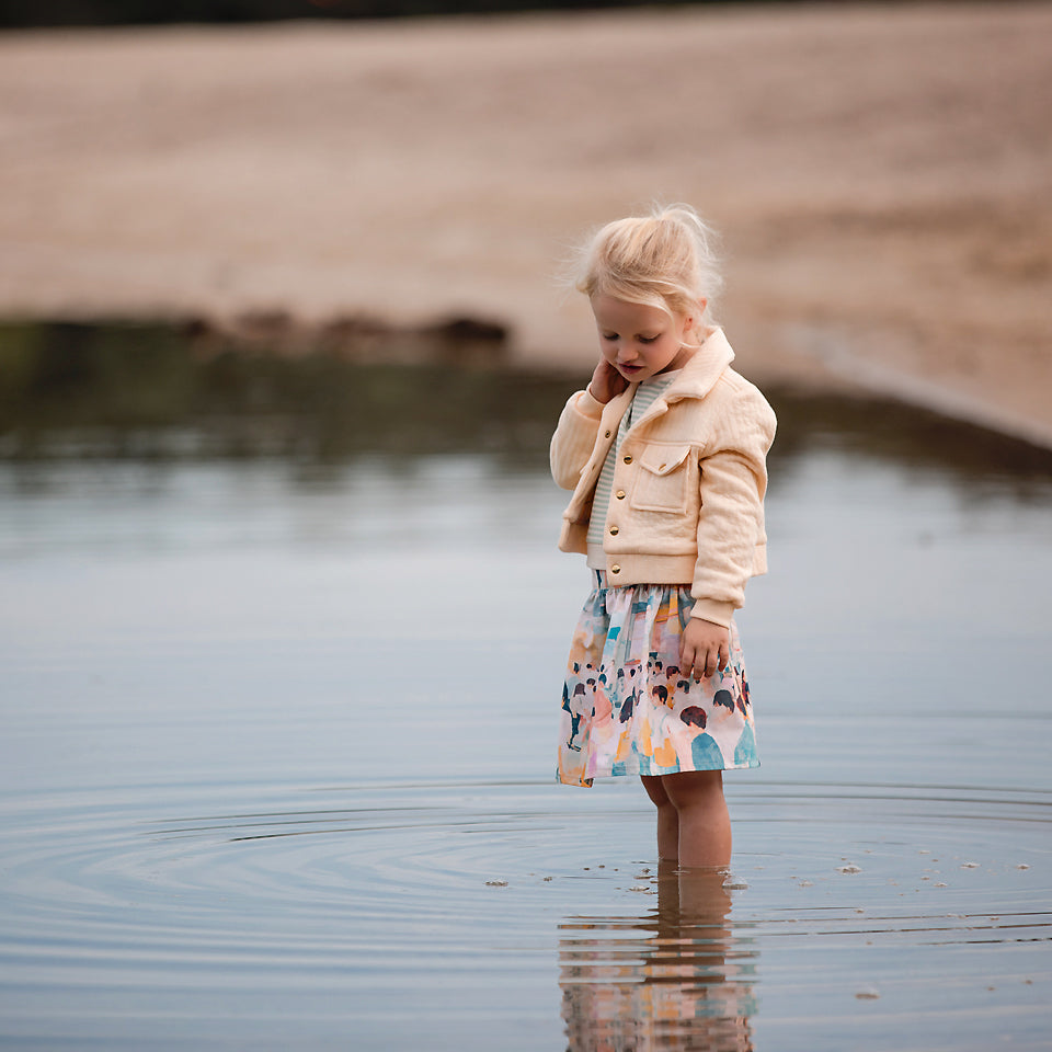 See You At Six - Warm Ecru Ribbing