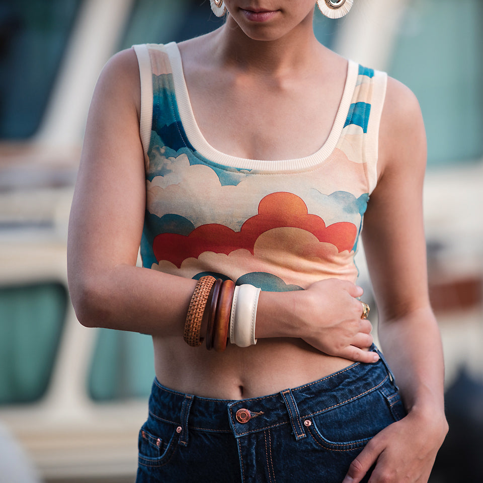 See You At Six - Warm Ecru Ribbing