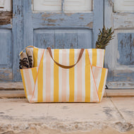 See You At Six - Verticals MW in Papyrus Crème Cotton Canvas Gabardine Twill