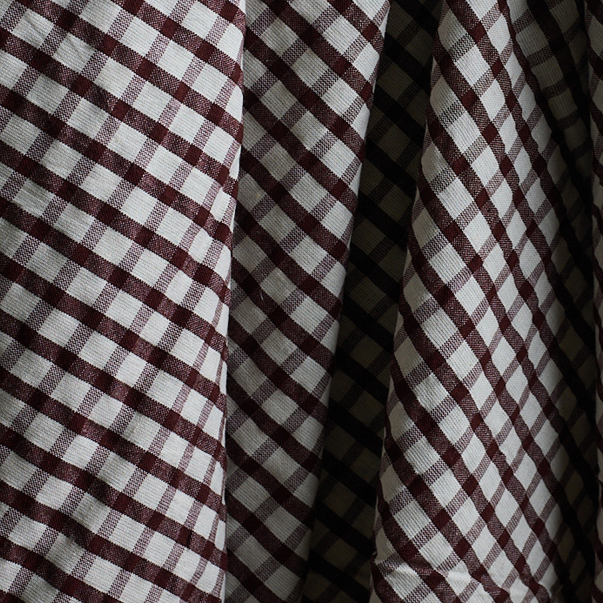 Atelier Brunette - Crispy Brownie Cotton Seersucker Fabric