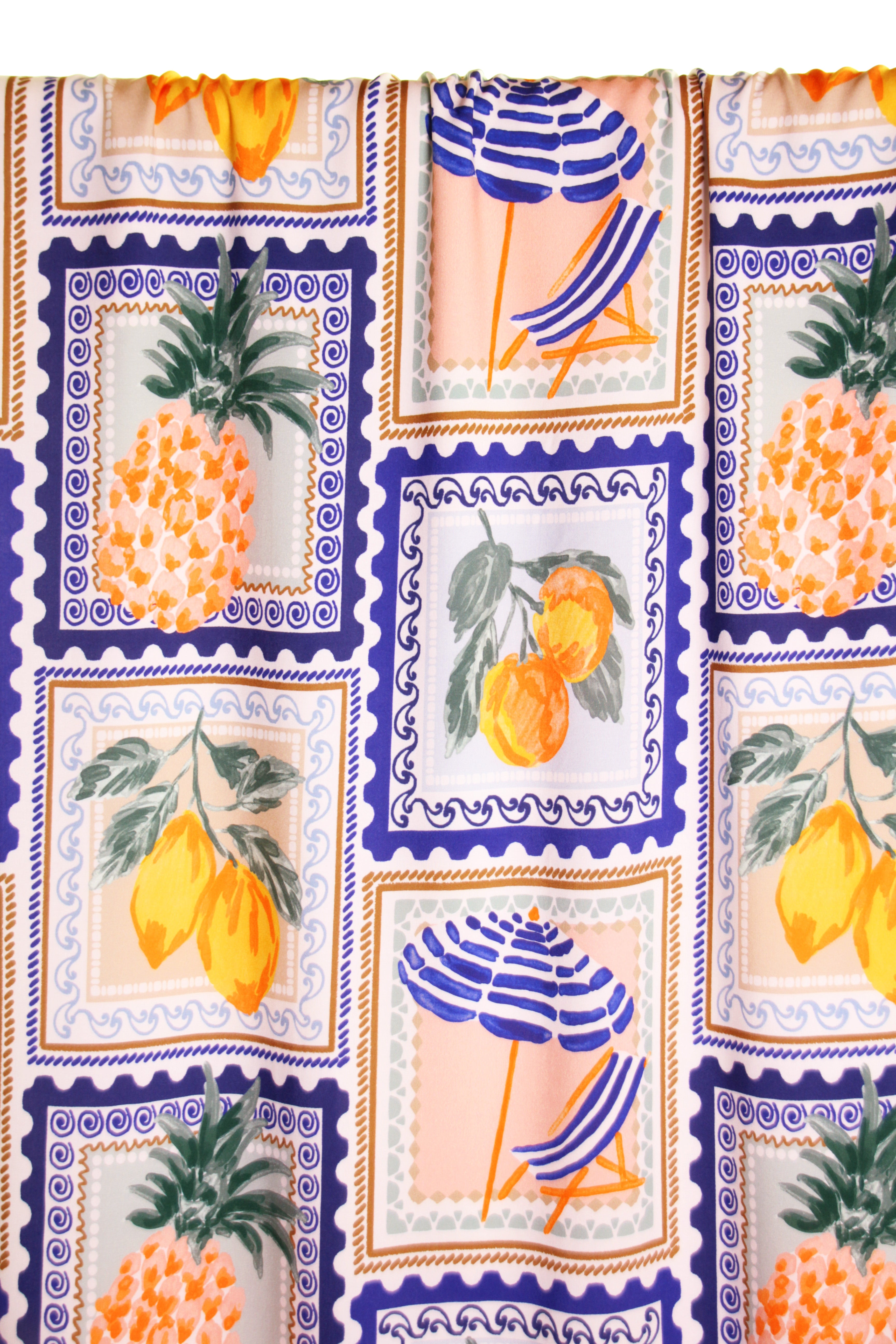 Atelier Jupe - Summer Tiles Viscose Fabric