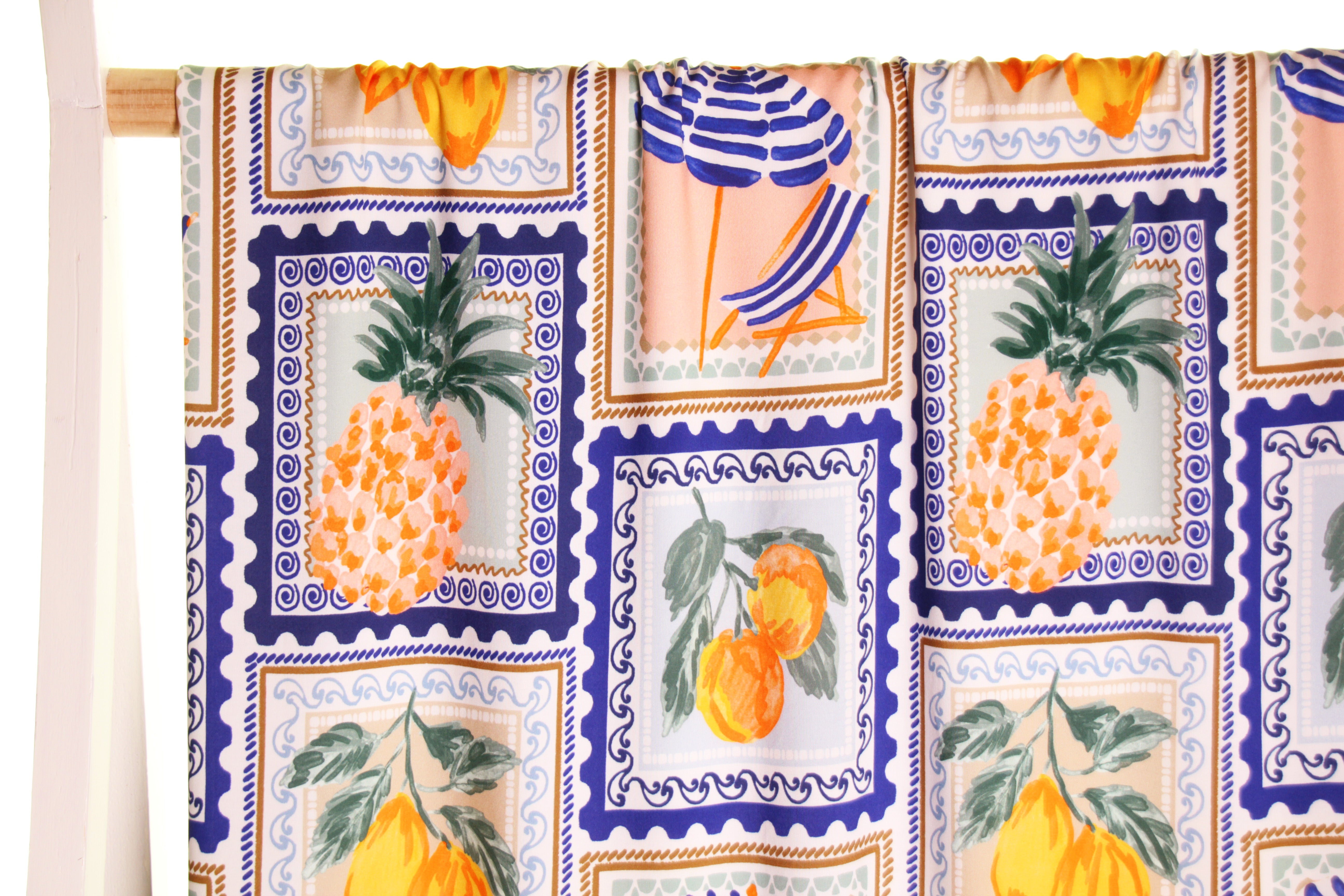 Atelier Jupe - Summer Tiles Viscose Fabric