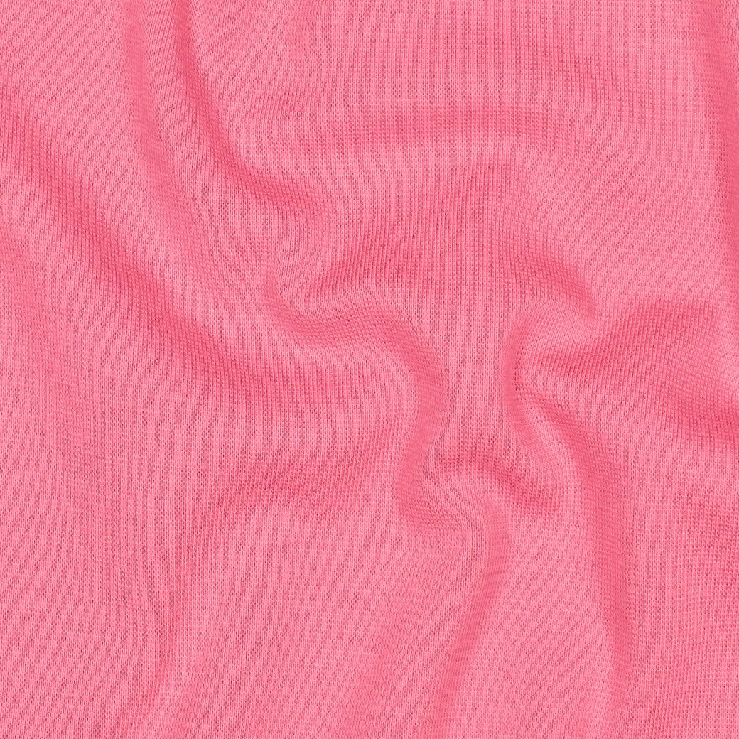 Candy Pink Organic Tubular Cuff Ribbing
