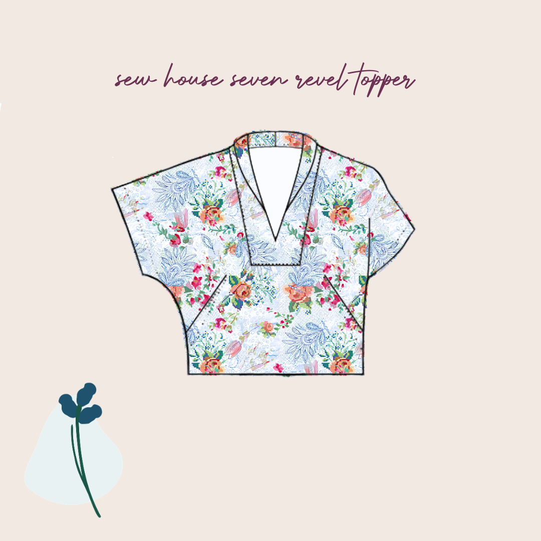 Sewing Kit - Revel Topper in Lamazi Exclusive Linen Fabric