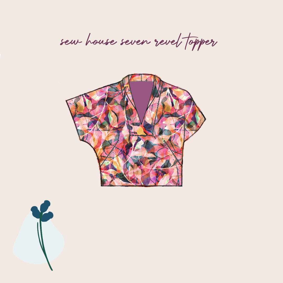 Sewing Kit - Revel Topper in Lamazi Exclusive Linen Fabric