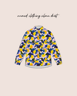 Sewing Kit - Silmu Shirt in Mediterranian Lemons Cotton Lawn